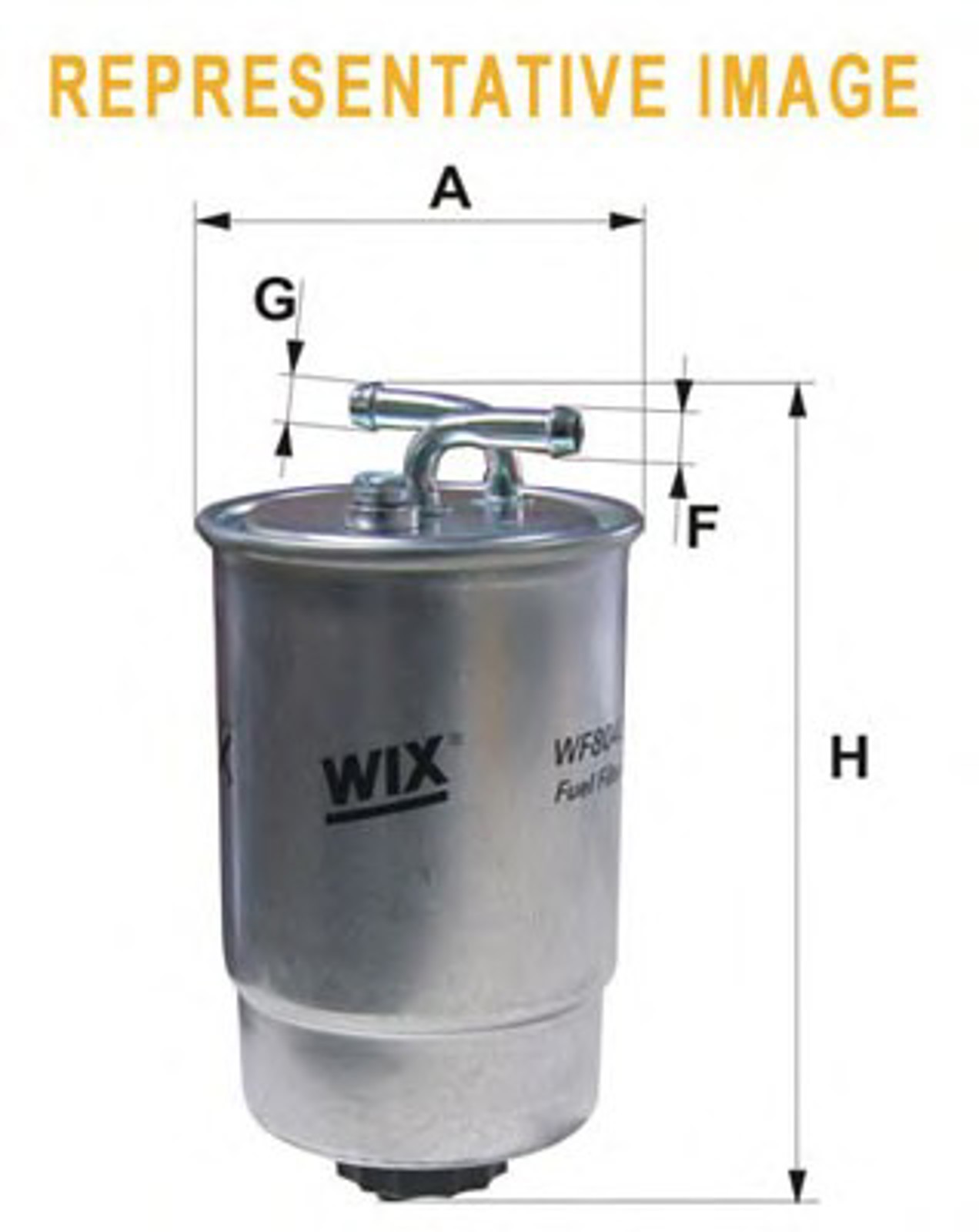Фильтр топливный WIX WF8263
