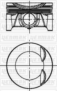 Поршень YENMAK 31-04343-000