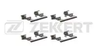 Br-1487 комплект установочный перед. торм. колодок nissan qashqai ( j10 ) 07- x-trail (t31) 07- ZEKKERT BR-1487