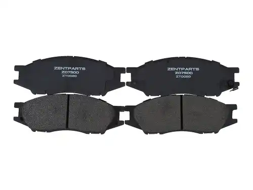 Z07500 колодки дисковые передние ZENTPARTS Z07500