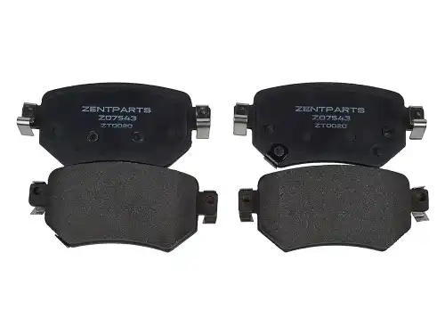 Z07543 колодки дисковые задние ZENTPARTS Z07543