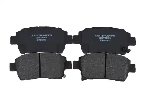 Z07668 колодки тормозные дисковые ZENTPARTS Z07668