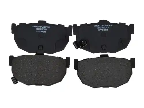 Z07670 колодки тормозные дисковые ZENTPARTS Z07670