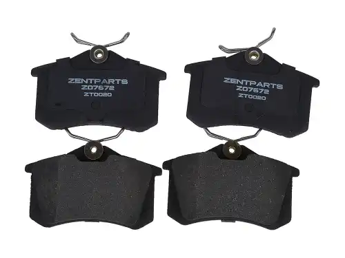 Z07672 колодки тормозные дисковые ZENTPARTS Z07672