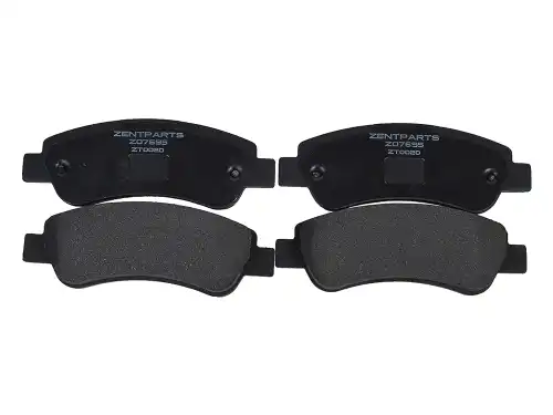 Z07695 колодки тормозные дисковые ZENTPARTS Z07695