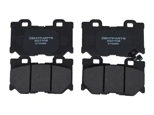 Z07702 колодки тормозные дисковые ZENTPARTS Z07702